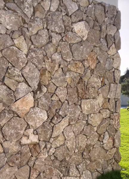 Yellow pavers